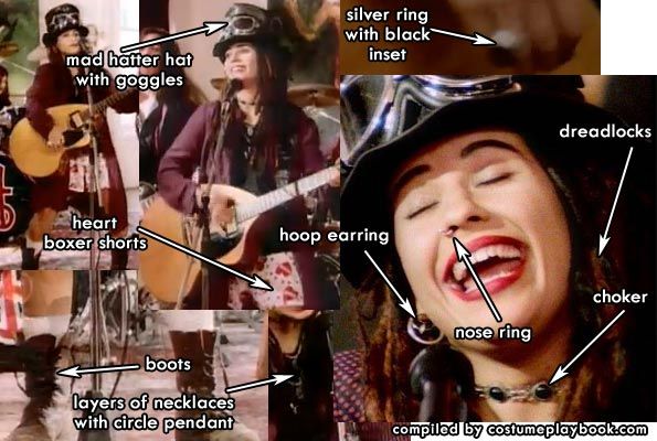 4 Non Blondes Singer Costume | Costume Playbook - Cosplay & Halloween ideas  | Blonde singer, Singer costumes, Singer