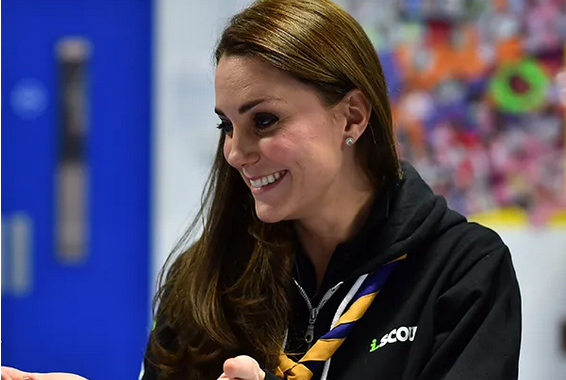 Kate Middleton in hoodie