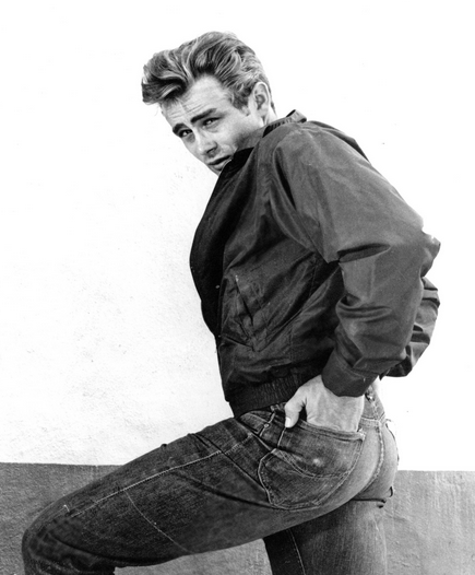 James Dean in jeans