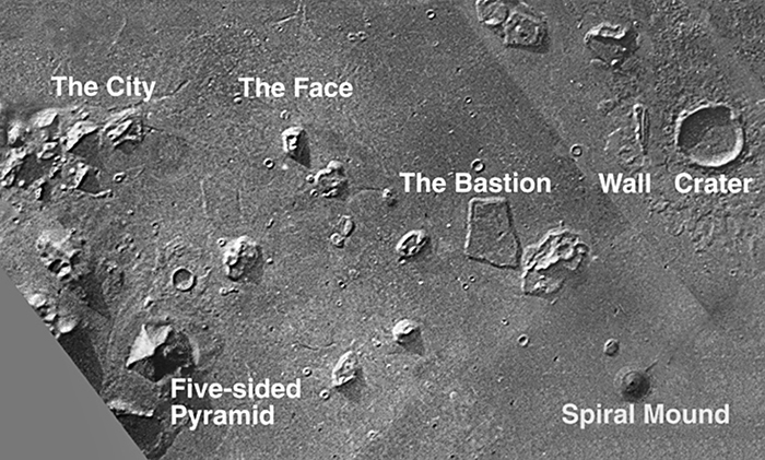 Map of Cydonia